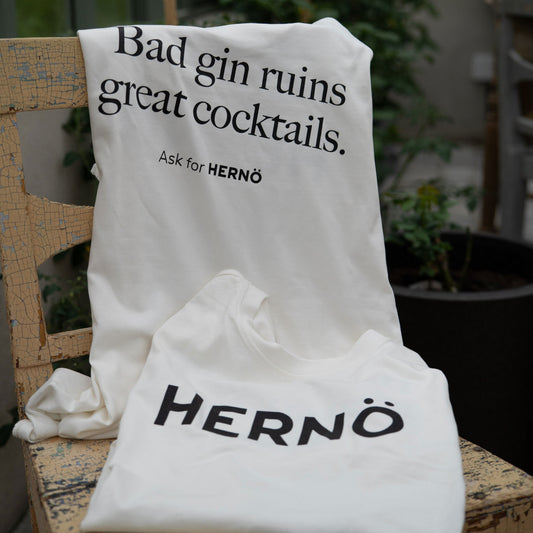 T-shirt "Bad Gin ruins great cocktails"